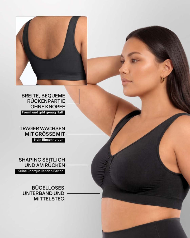InvisiBra "Soft" 2.0 & Shaping Shorts "Soft" - BH und Shorts - 2er Set